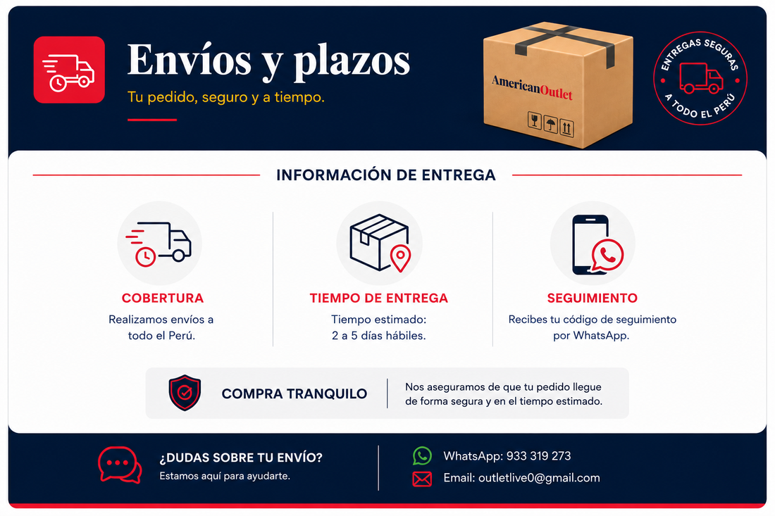 Envíos y plazos